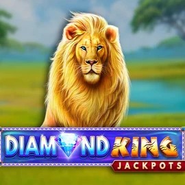 Diamond King Jackpots slot visual from SpinPlay Games available on berriezcasinos.fi