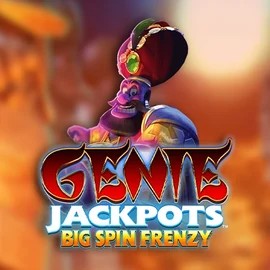 Genie Jackpots: Big Spin Frenzy online game logo by Blueprint Gaming on berriezcasinos.fi