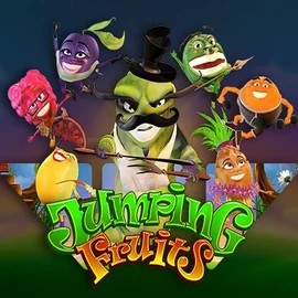 Jumping Fruits slot icon by Wazdan, available at Berriez Casino