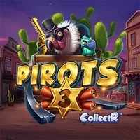 Pirots 3 logo by ELK Studios at Berriez Casino