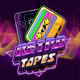 Logo of Retro Tapes from Push Gaming at Berriez Casino